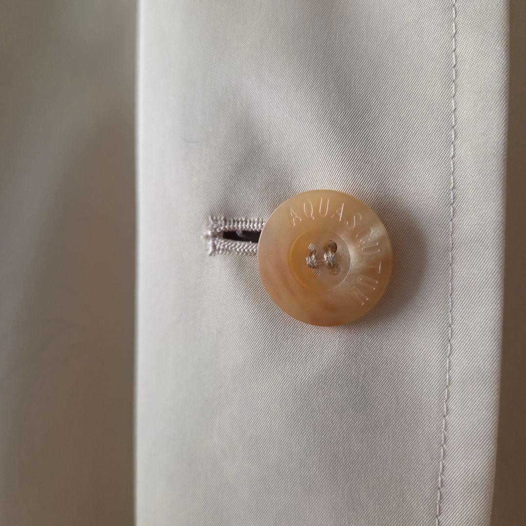 【Aquascutum】 コート ライトベージュ 9号 アクアスキュータム