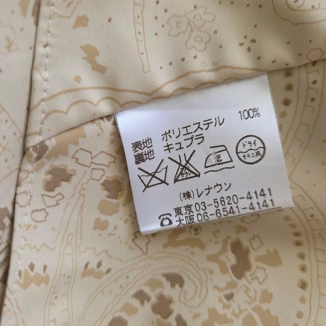 【Aquascutum】 コート ライトベージュ 9号 アクアスキュータム