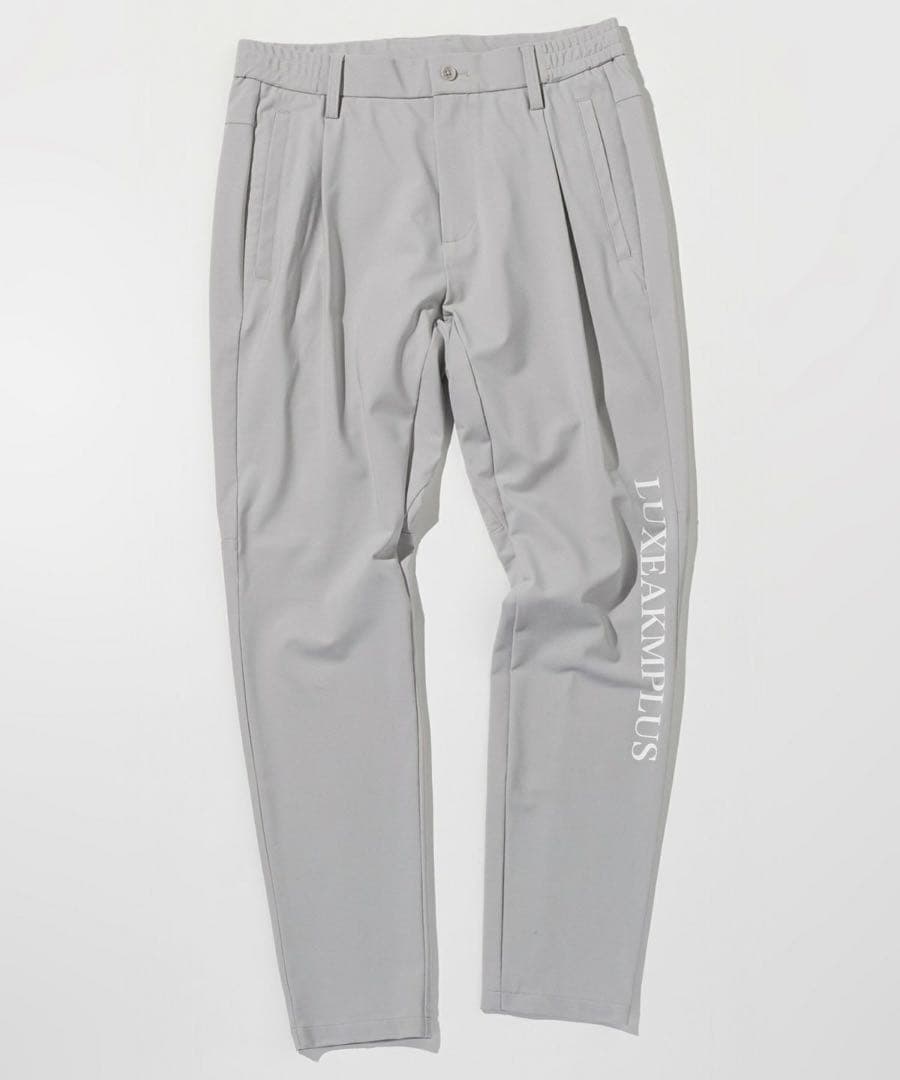 LUXEAKMPLUS メンズ ゴルフパンツ グレー Mサイズ 在庫SALE