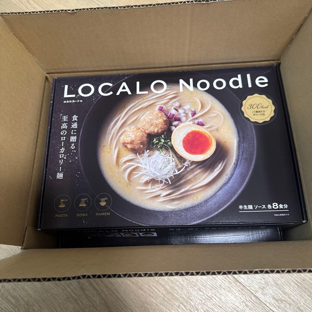 【新規未開封】ロカロヌードル　LOCALO Noodle 16食分