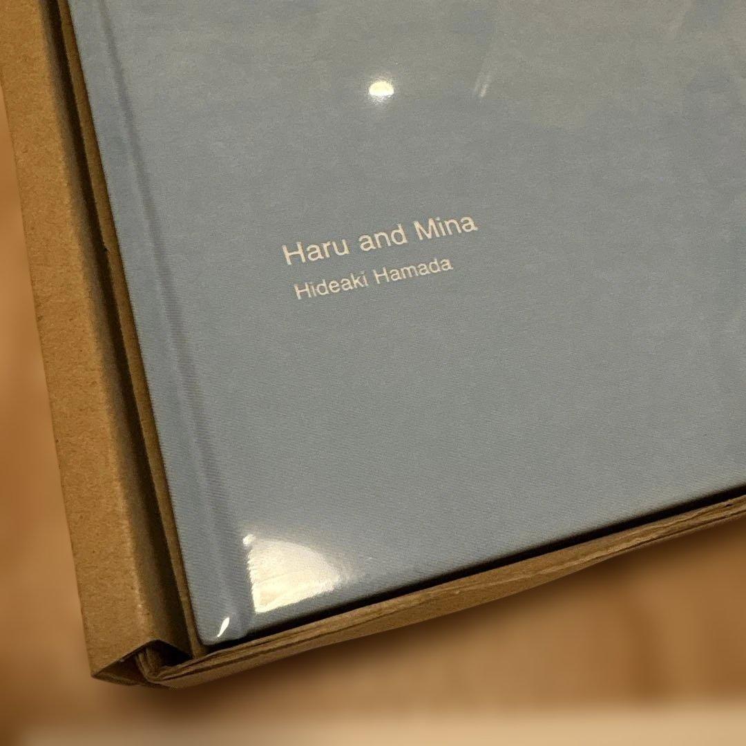 【未開封】濱田英明 写真集「Haru and Mina」初版本