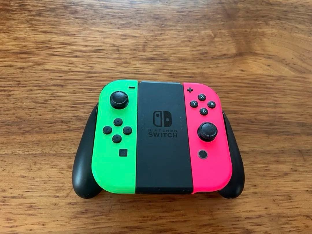 【美品】動作良好　Nintendo Switch本体+Joy-Con、ケース付き