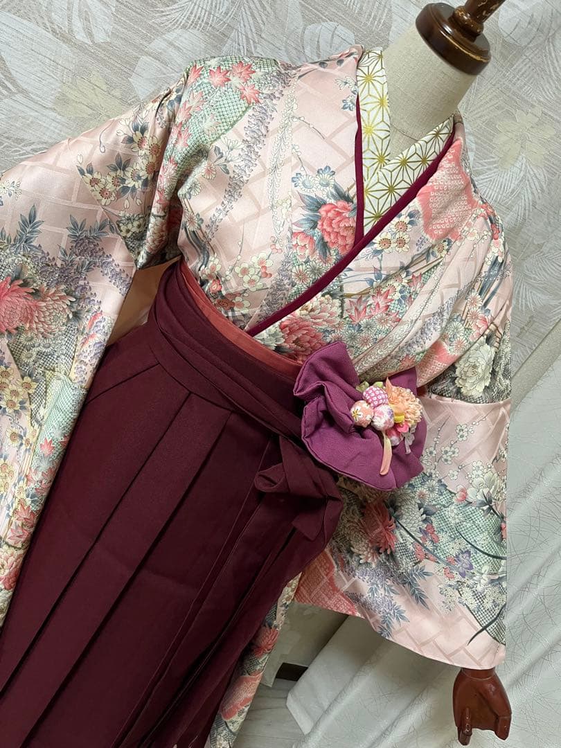 袴セット　振袖正絹　着物正絹　大学生袴　小学生袴　卒業式袴