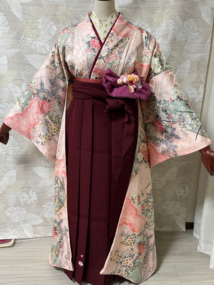 袴セット　振袖正絹　着物正絹　大学生袴　小学生袴　卒業式袴