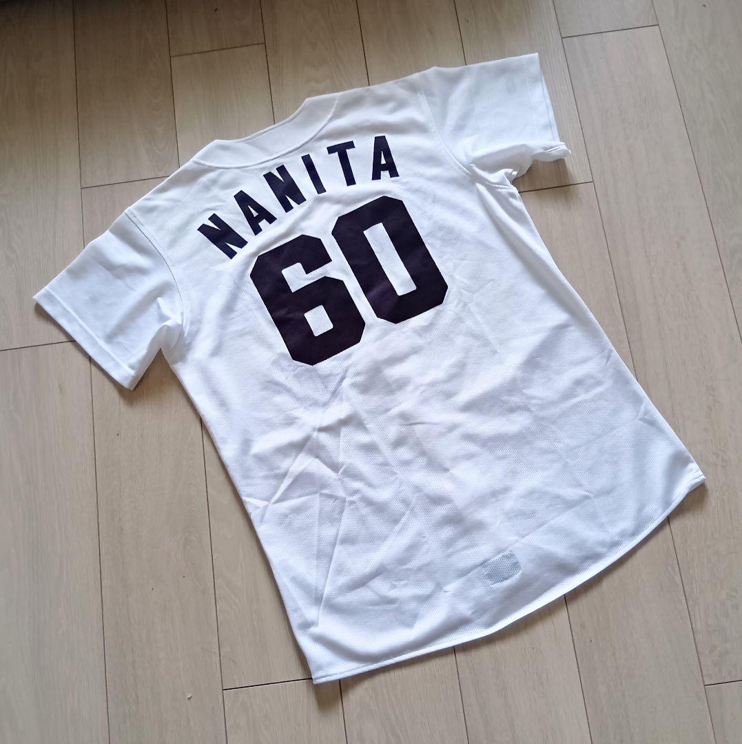 【レア】中日　ドラゴンズ　ナニータ　ホーム　ユニフォーム　アシックス　M
