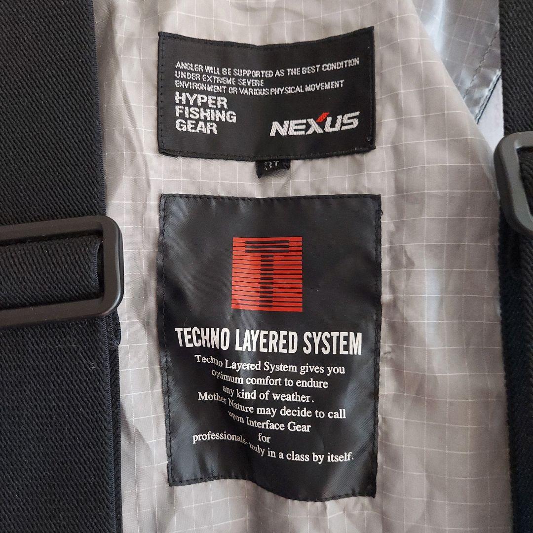 【SHIMANO】シマノ ネクサス セットアップ フィッシングウェア 3L 黒