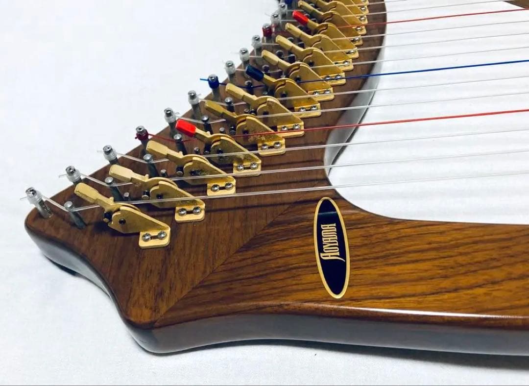 AOYAMA 25S 青山ハープ 25弦 コンパクト ノンペダル 軽量 ケース付