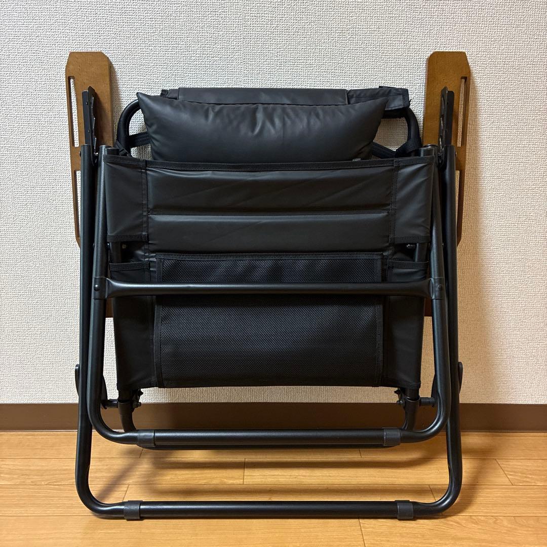 AS2OV(アッソブ)リクライニングローバーチェア マルチクッション付きブラック