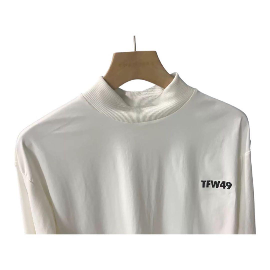 TFW49 ホワイト長袖カットソー サイズM
