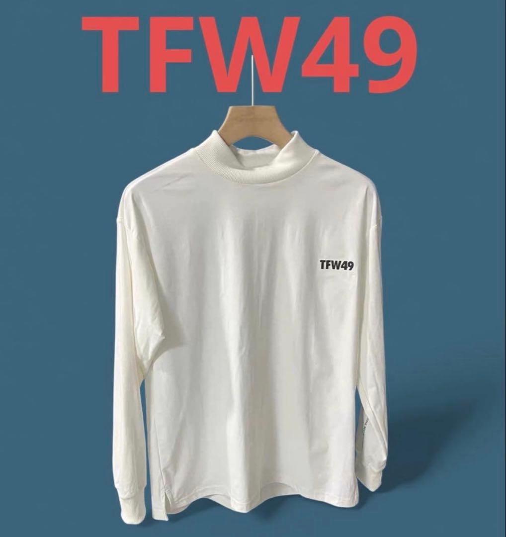TFW49 ホワイト長袖カットソー サイズM