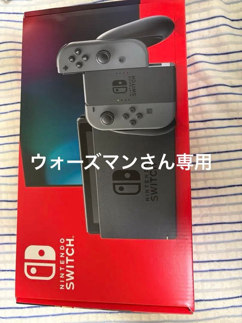 Nintendo Switch グレー 本体 ゲームセット売り