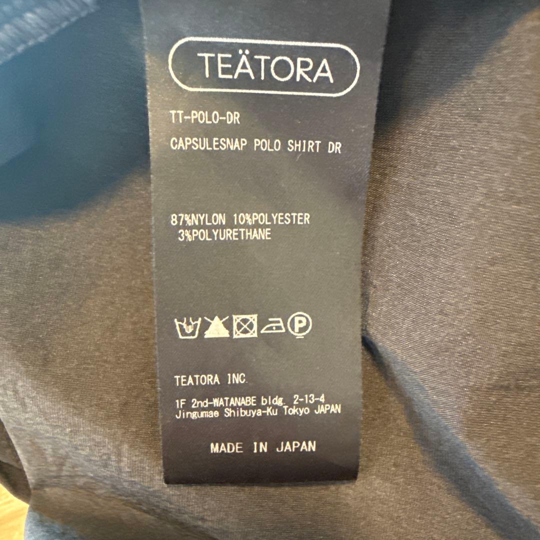 TEATORA CAPSULESNAP POLOSHIRT DR ドクトロイド