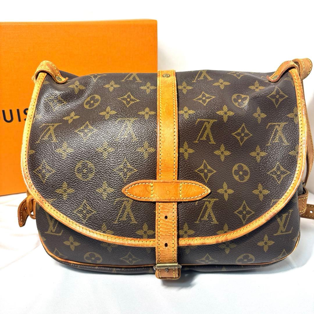 ルイヴィトン モノグラム ソミュール30 M42256 AR0993