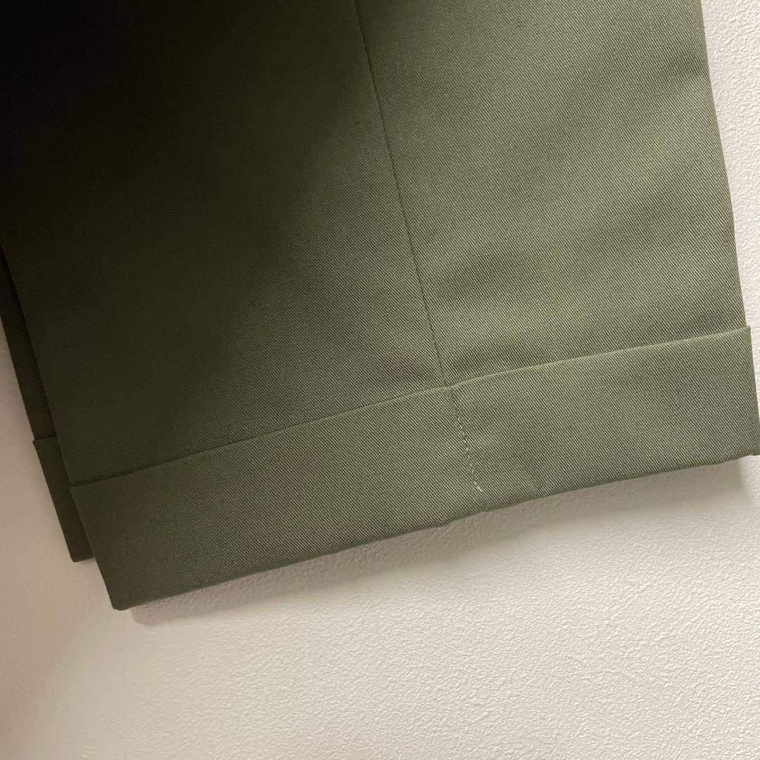 WACKOMARIA 新品 T/C PLEATED TROUSERS スラックス