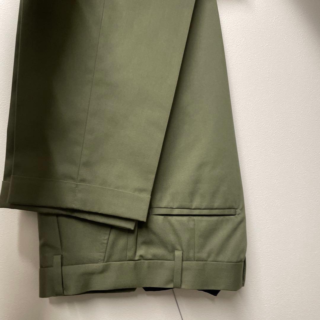 WACKOMARIA 新品 T/C PLEATED TROUSERS スラックス