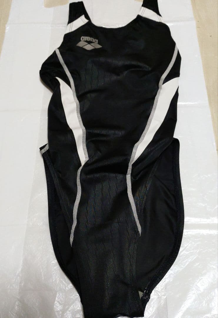 〚美品〛arena　競泳水着　黒　　　エックスパイソン　Lサイズ