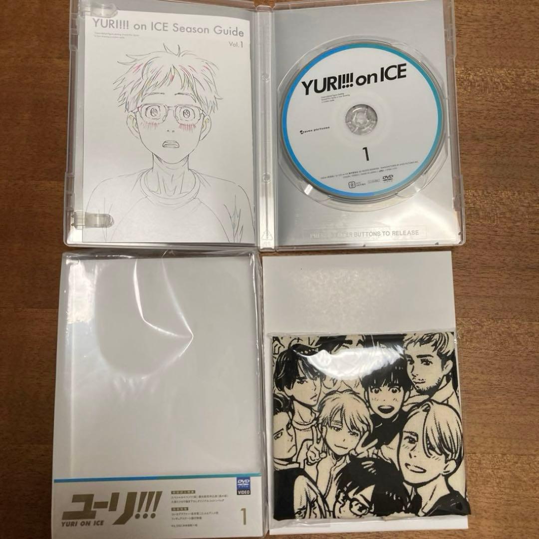 【収納BOX付き】ユーリ!!! on ICE DVD全巻　ほぼ全て封入特典あり