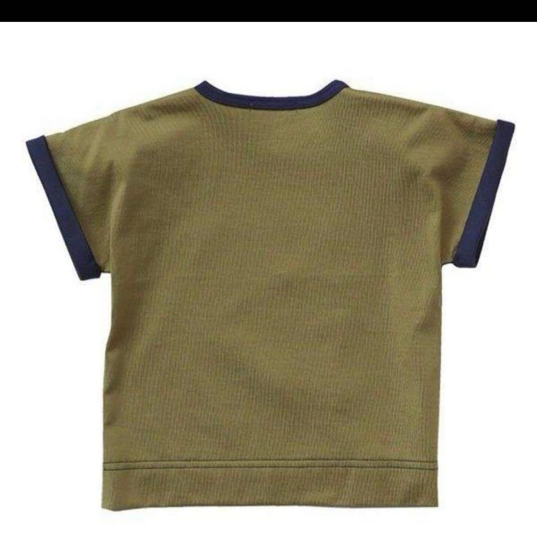 【新品.タグ付き.未開封】☆ファミリア☆刺繍　Tシャツ　90サイズ☆