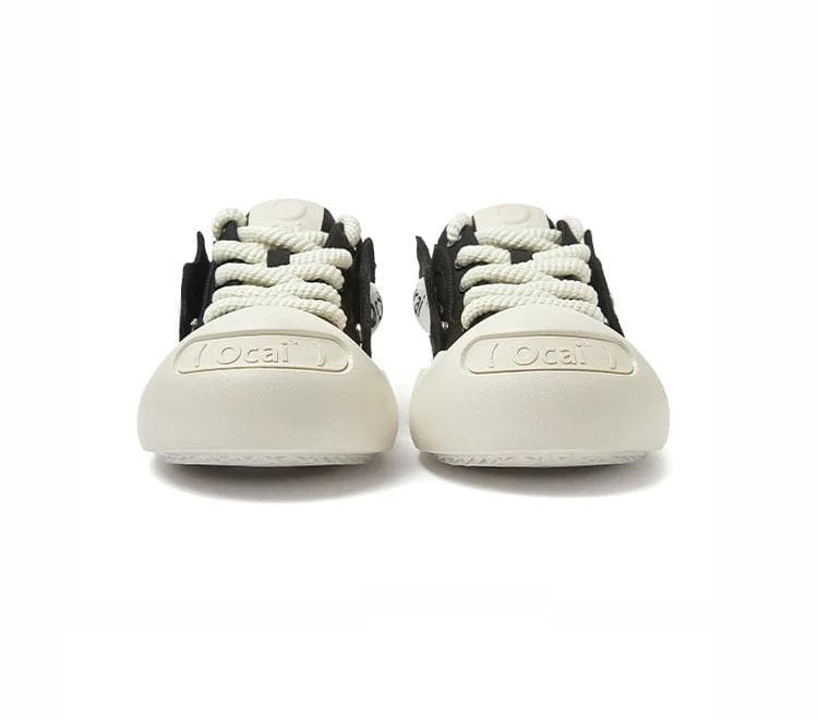 Ocai smile スニーカー厚底 男女兼用 黒 サイズ24cm