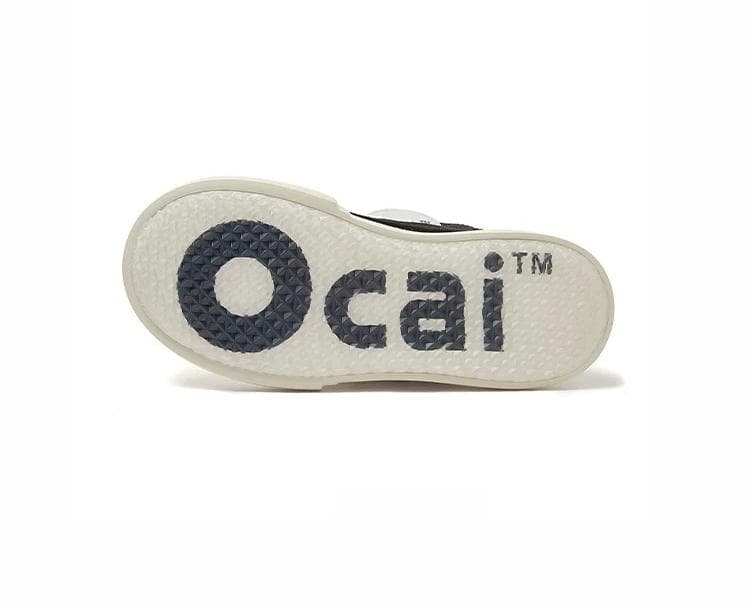 Ocai smile スニーカー厚底 男女兼用 黒 サイズ24cm