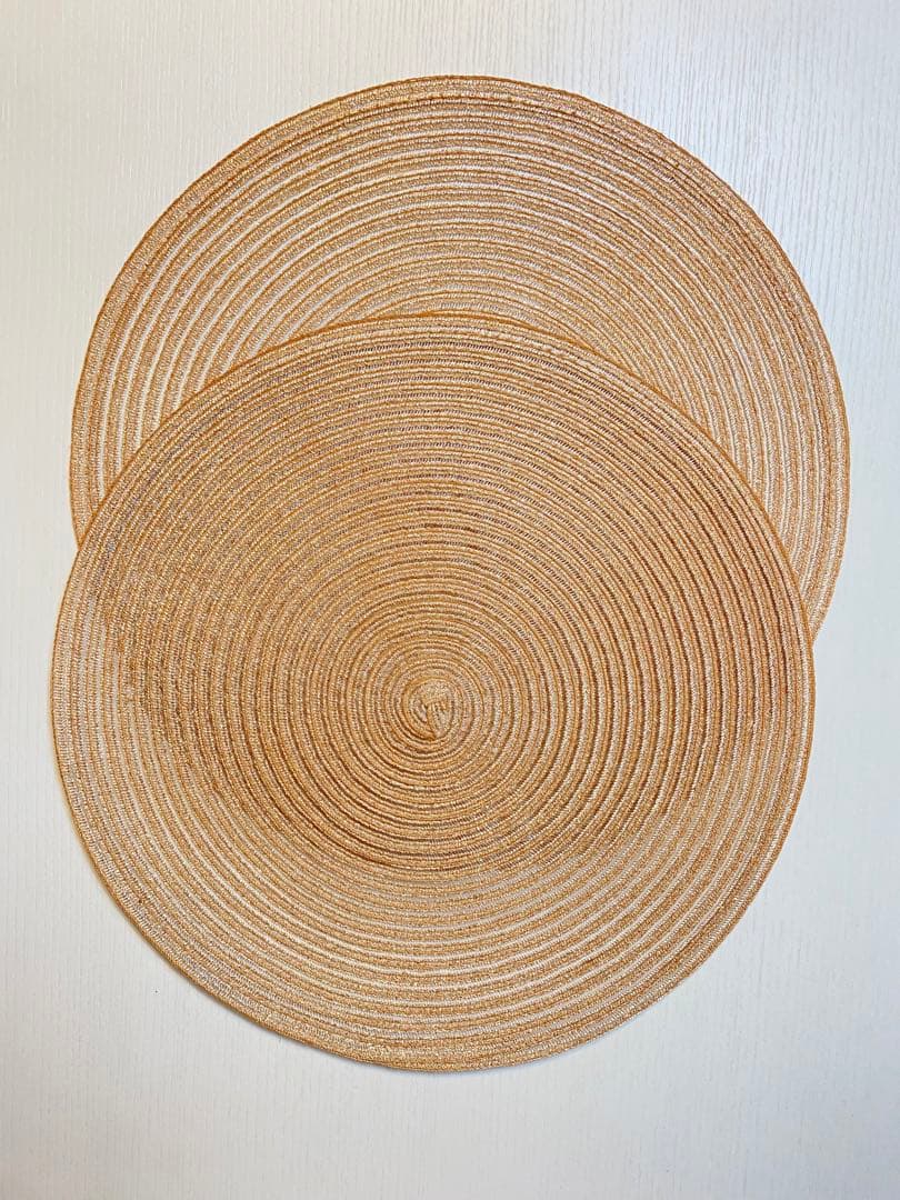 kgka✨円形ランチョンマット（各2枚）8色セット/プレート2枚