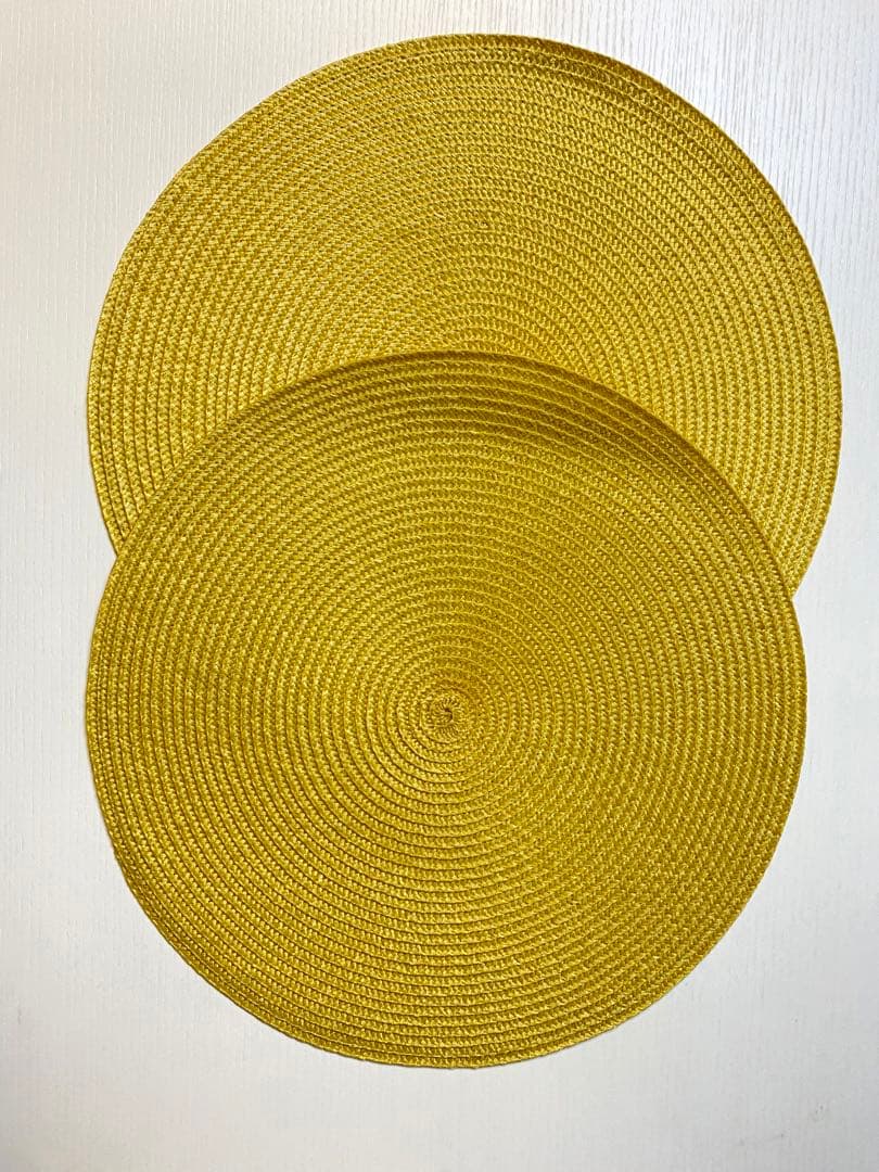 kgka✨円形ランチョンマット（各2枚）8色セット/プレート2枚