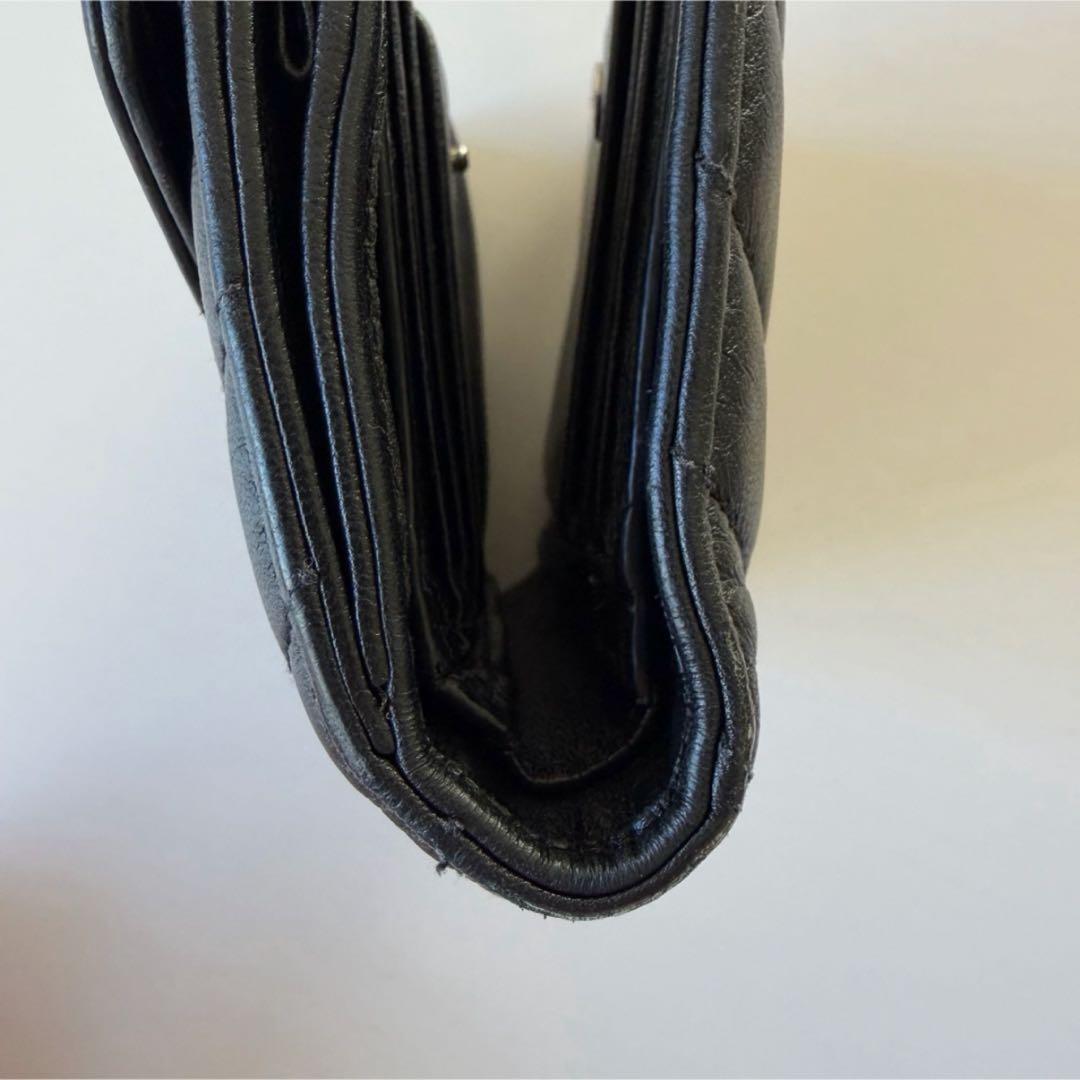 Saint Laurent サンローラン 折り財布 ブラック