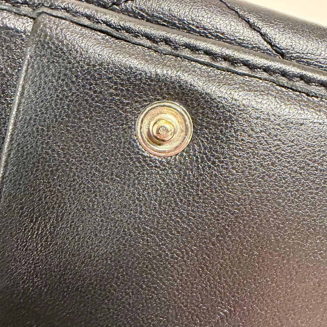 Saint Laurent サンローラン 折り財布 ブラック