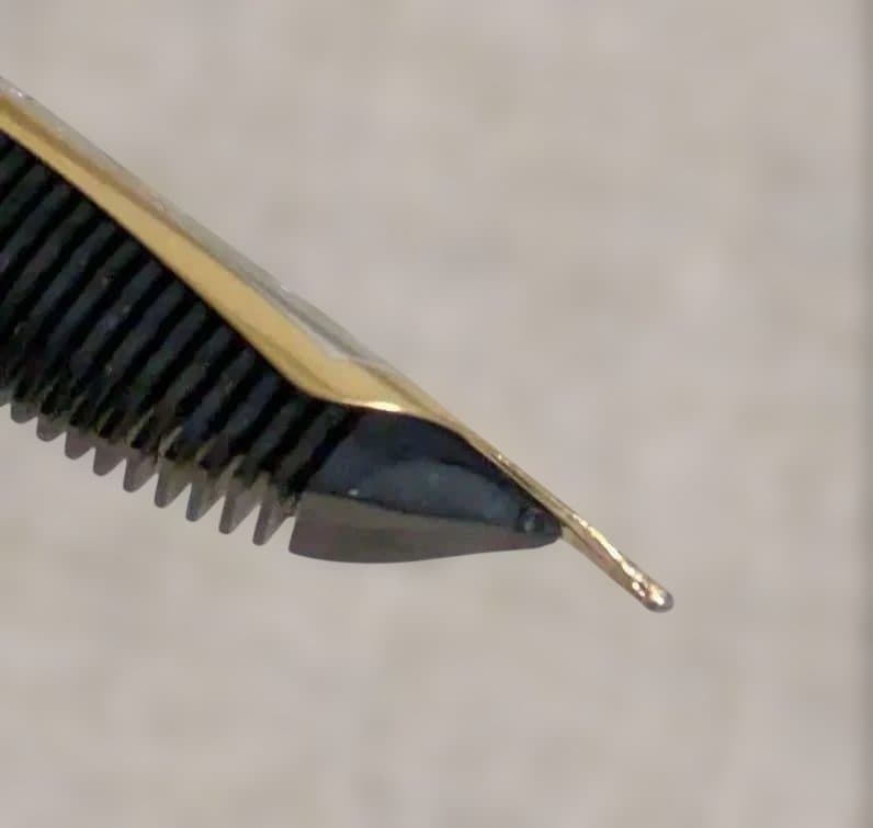 〇ペリカン M1000用 18C 750 M　交換用ペン先　ジャンク