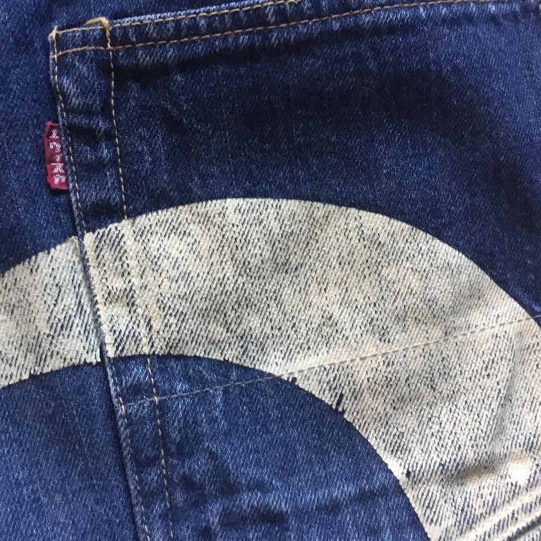 EVISU SIOTANI ハーフパンツ　大黒　白　W32 日本製　赤耳