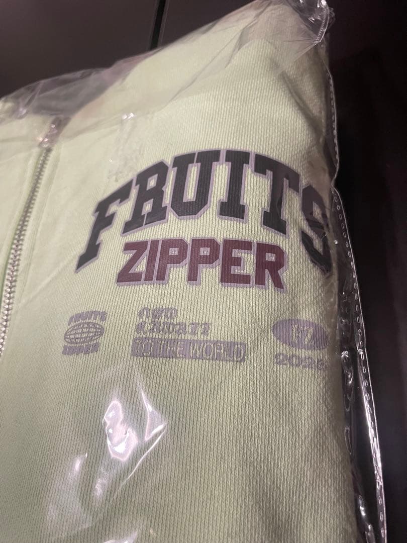 【FC限定】 FRUITSZIPPER 推しアピ パーカー 櫻井優衣 オマケ付き