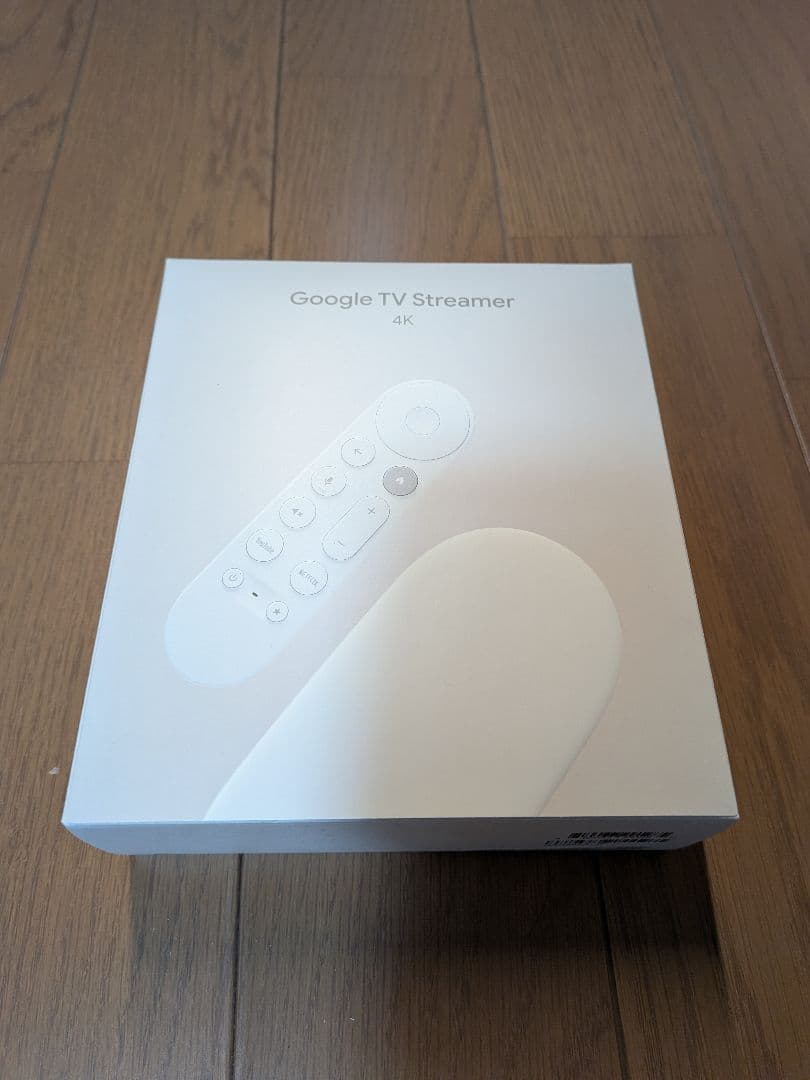 【新品未開封！】Google TV Streamer（4K）