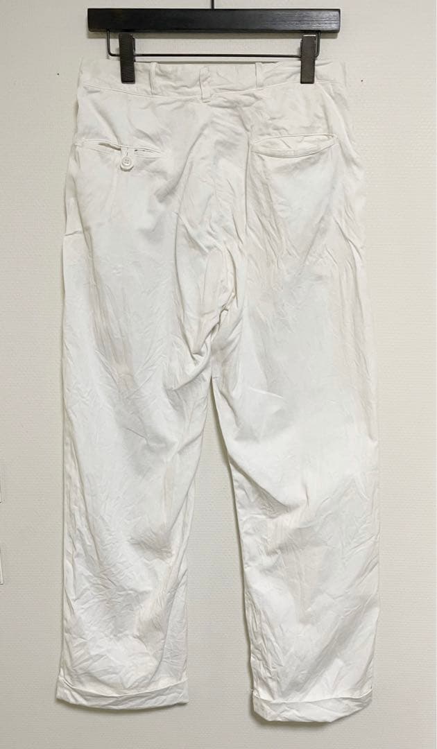激レアVINTAGE 40s 〜50s NAVY ホワイト ワークパンツ M相当