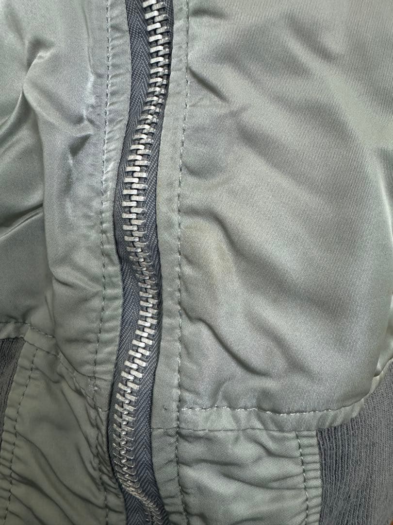 80年代　アルファインダストリーズ　MA-1　フライトジャケット　USA製　Ｍ