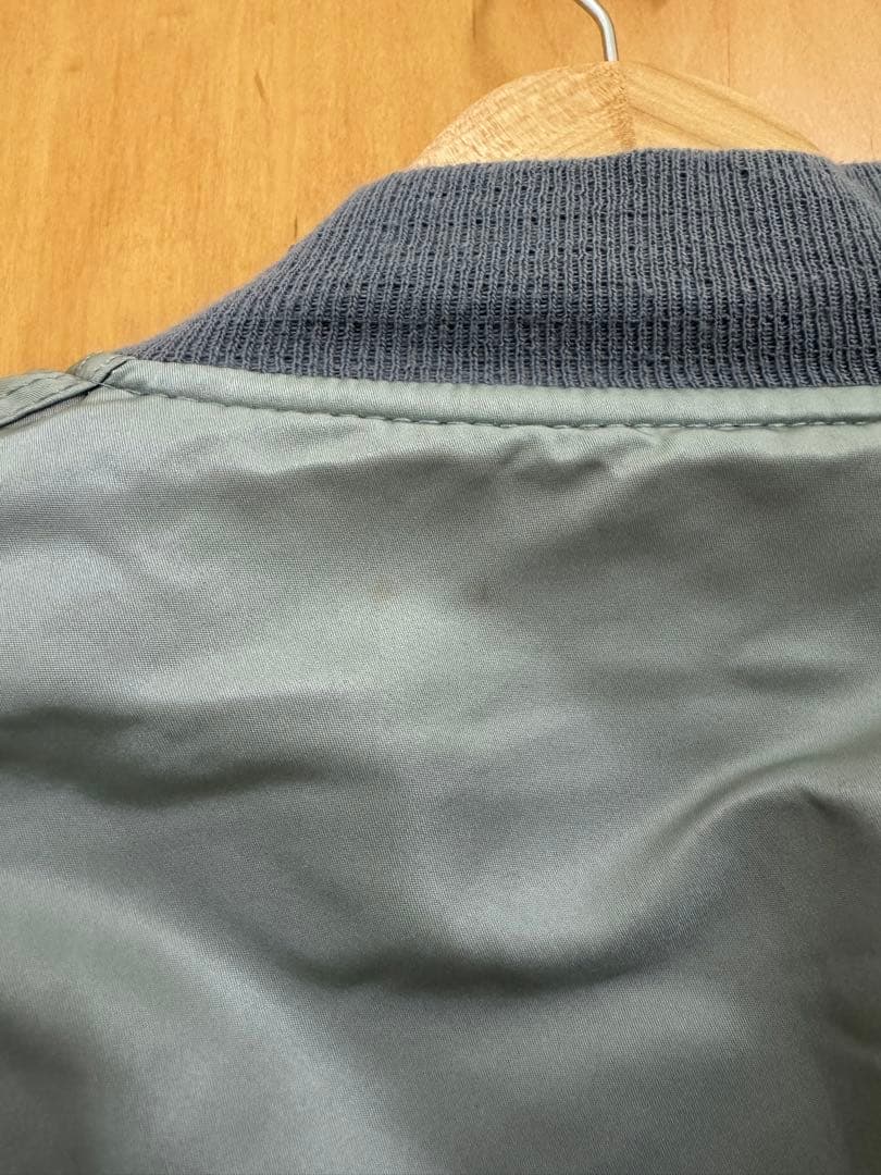 80年代　アルファインダストリーズ　MA-1　フライトジャケット　USA製　Ｍ