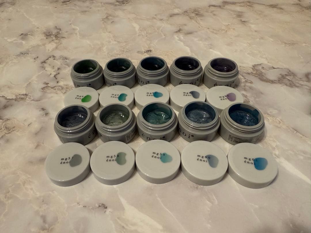 残量9割【エノイ enoi】プランパーマグ マリンシリーズ 10色セット