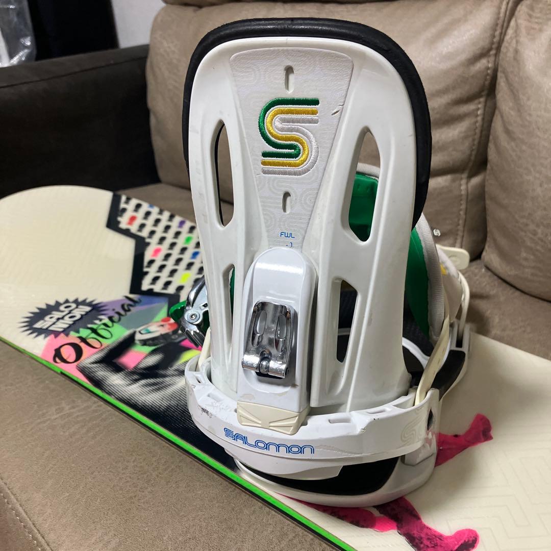SALOMON OFFICIAL 155×SALOMON FAST FIT M