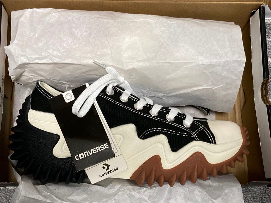 ランスターモーション(韓国モデル)ローカットブラックサイズ23.5cm 未使用品