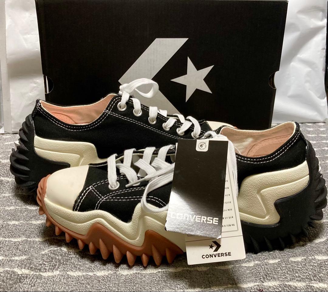 ランスターモーション(韓国モデル)ローカットブラックサイズ23.5cm 未使用品