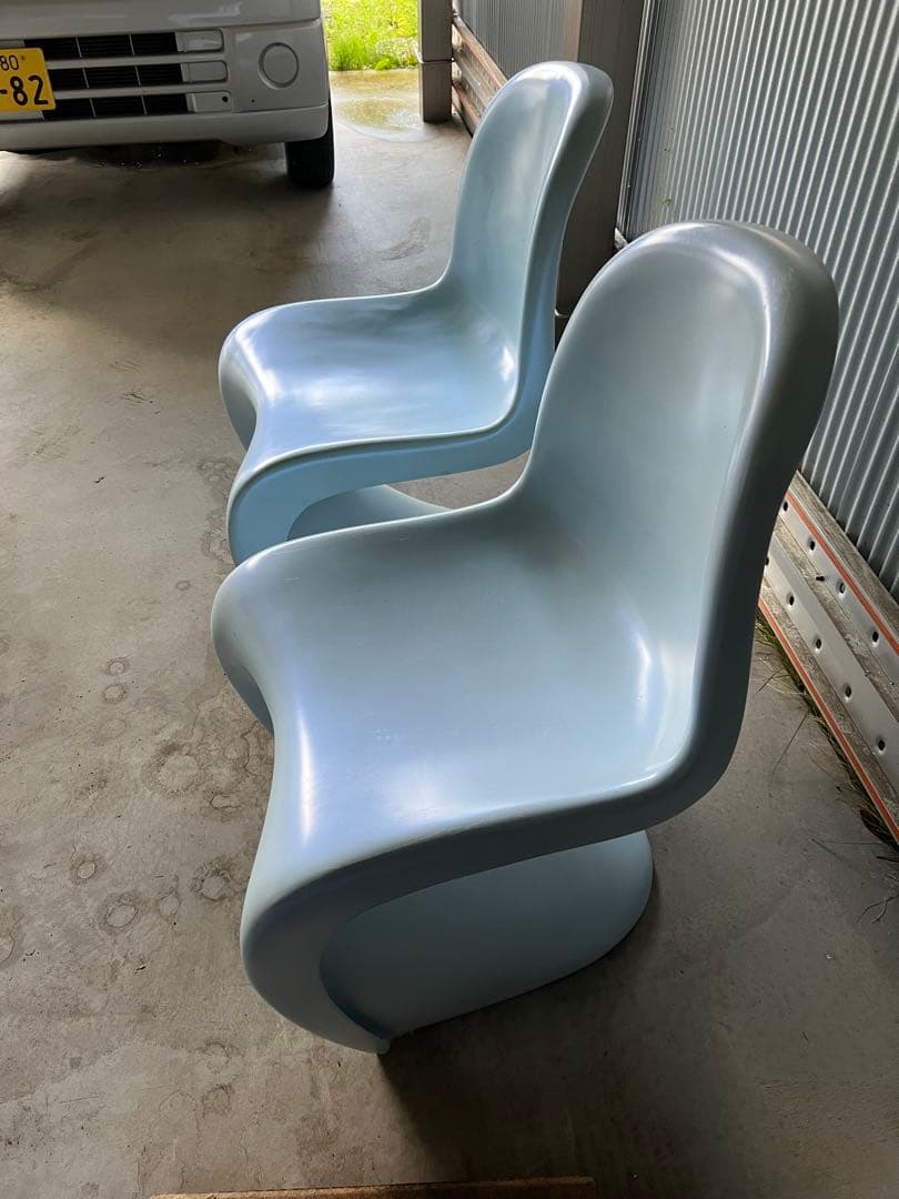 果樹　Vitra (ヴィトラ) パントンチェア 2脚セット リプロダクト品