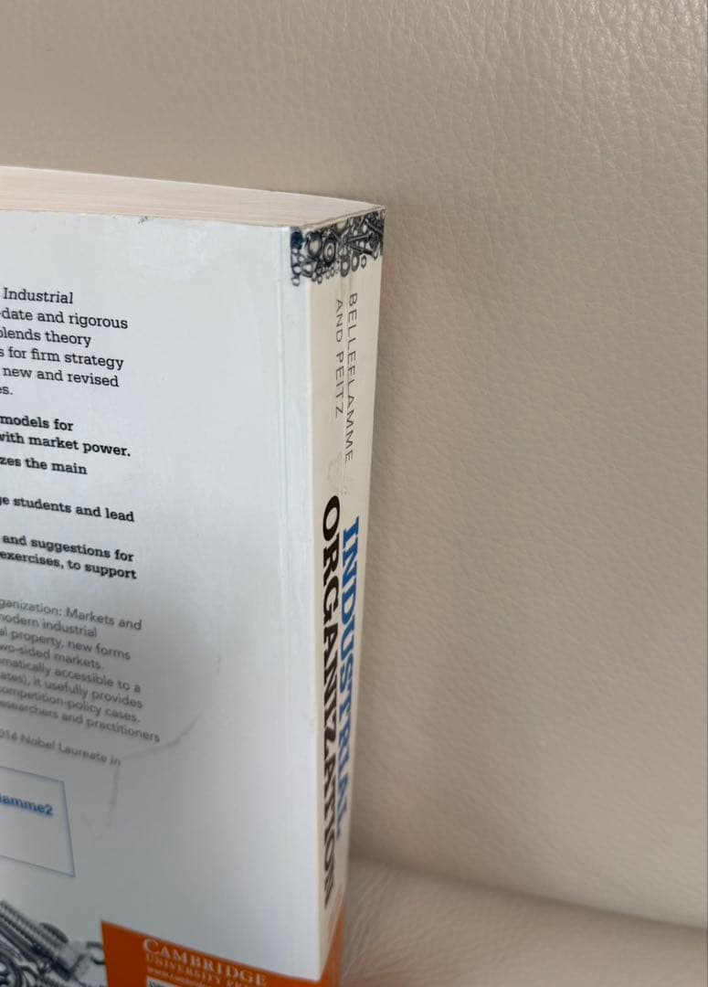 ビジネス・経済 INDUSTRIAL ORGANIZATION