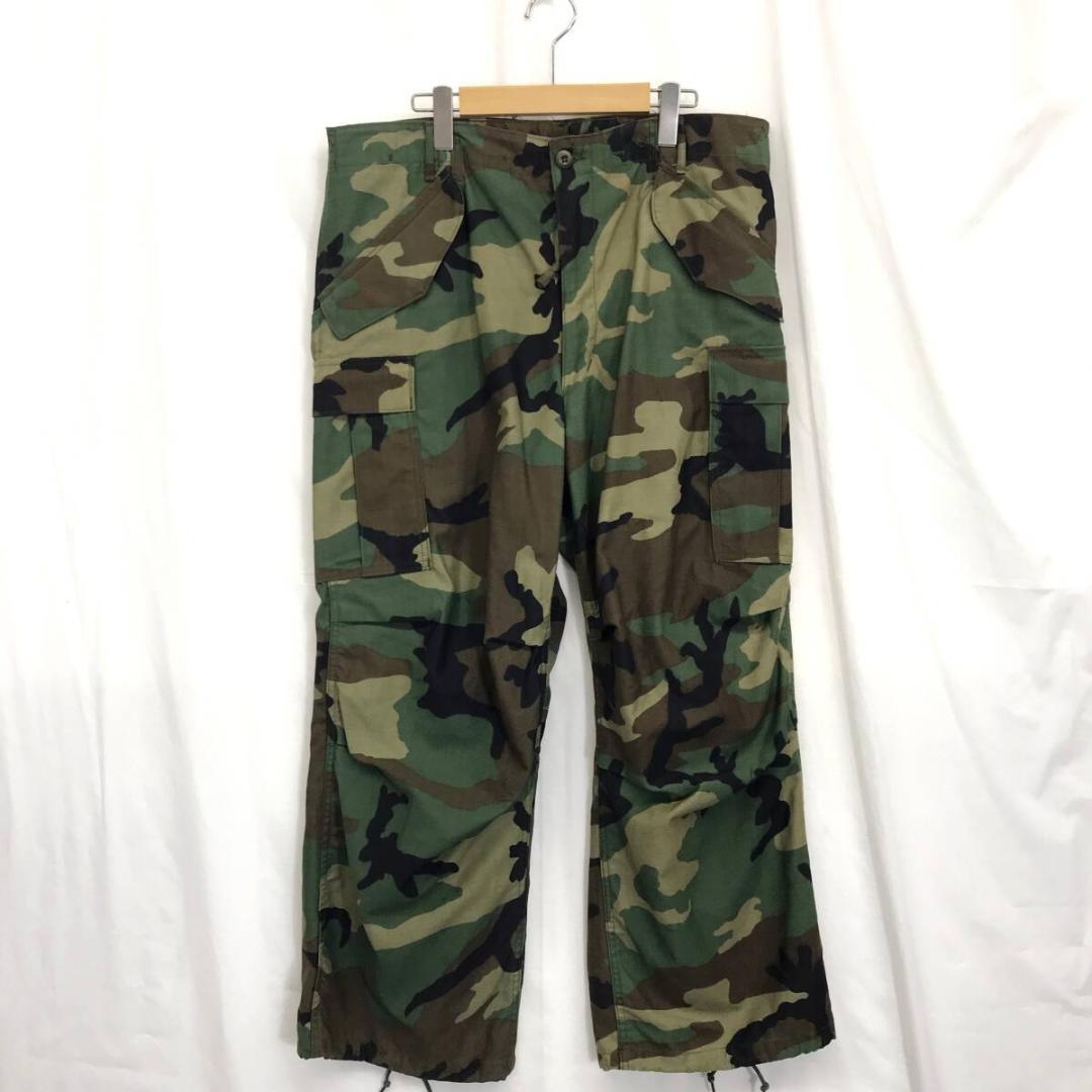 U.S ARMY : 80's M-65 フィールドパンツ★M★ウッドランドカモ
