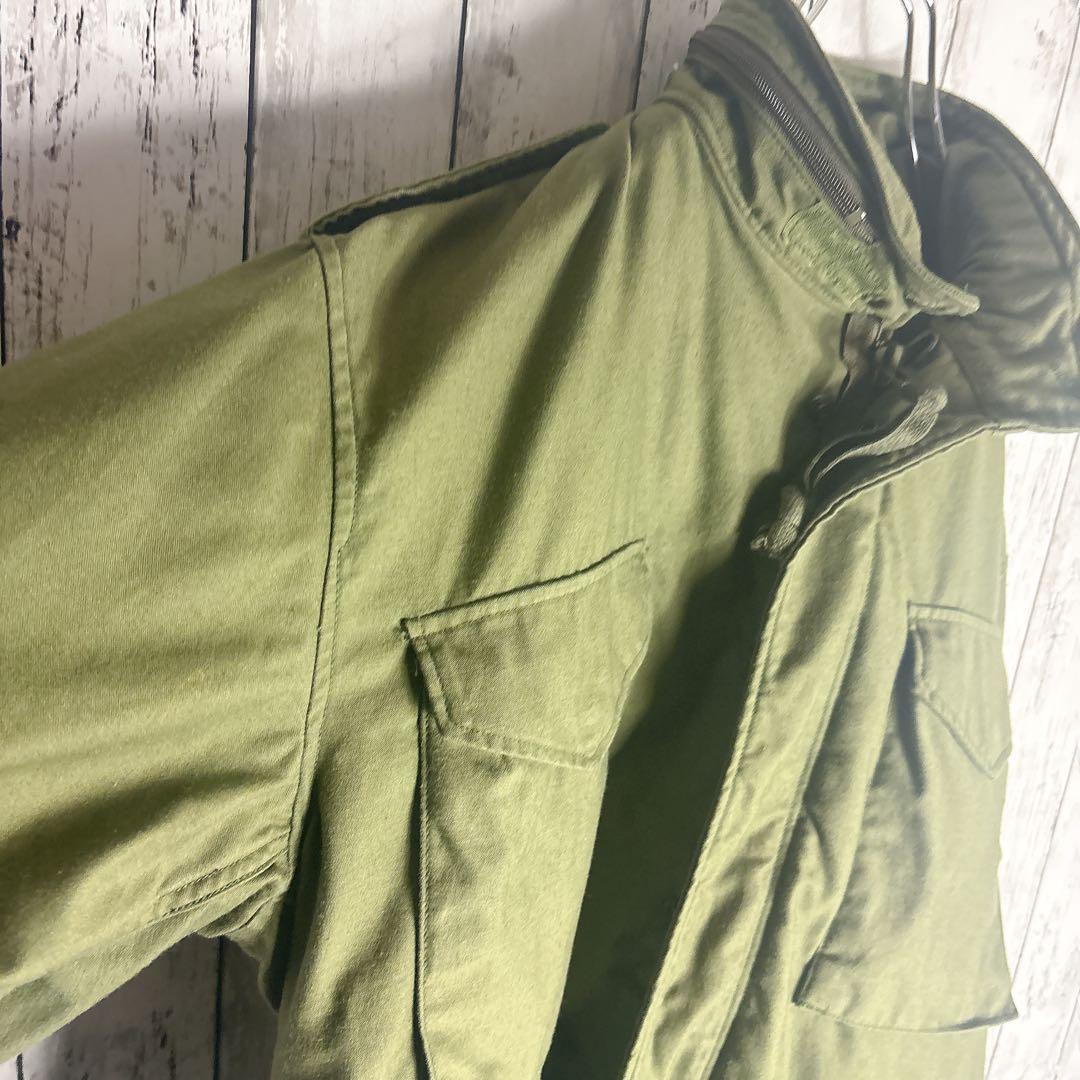 M-65 フィールドジャケット 80s オリーブ US ARMY M-L