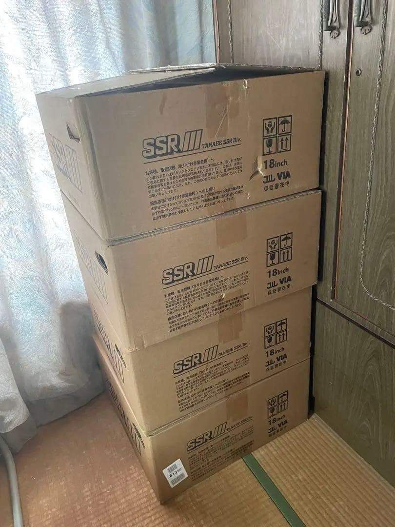 SSR GTV03 (FBK) ホイール18インチ 4本セット