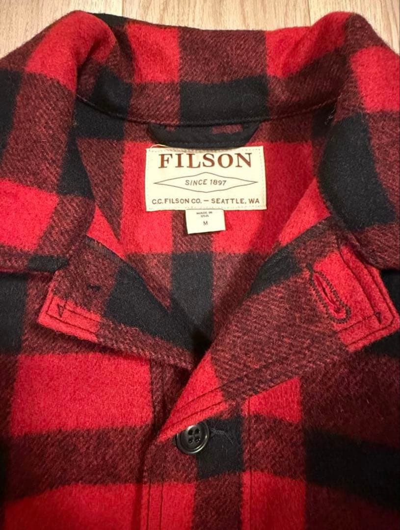 FILSON MACKINAW WOOL CRUISER JACKET美品！