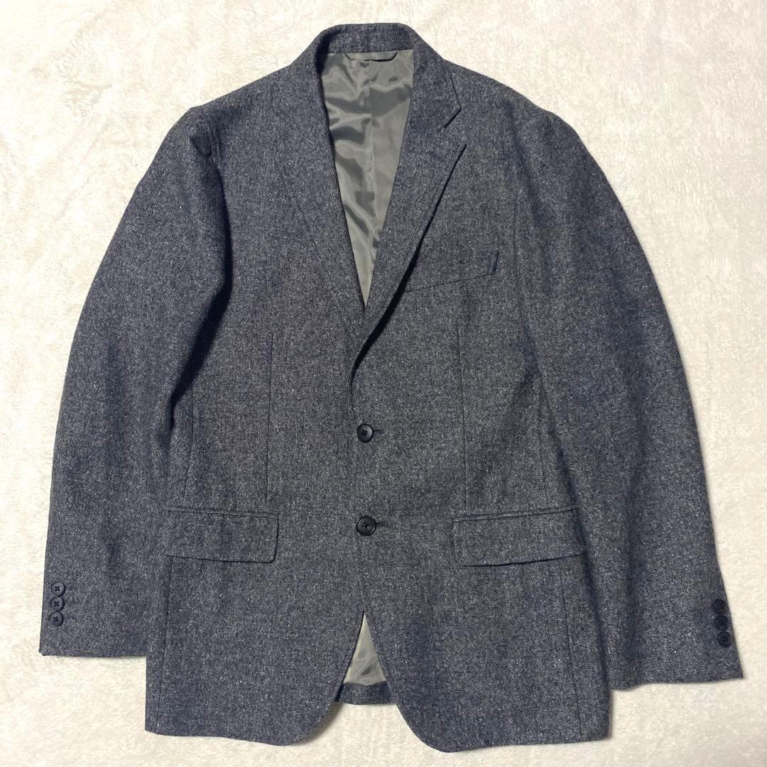 green label relaxing スリーピース　スーツセットアップグレー