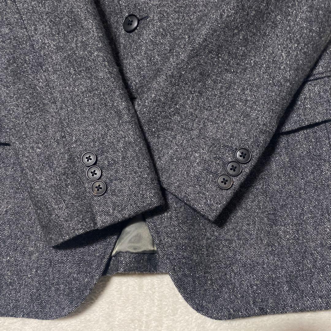 green label relaxing スリーピース　スーツセットアップグレー