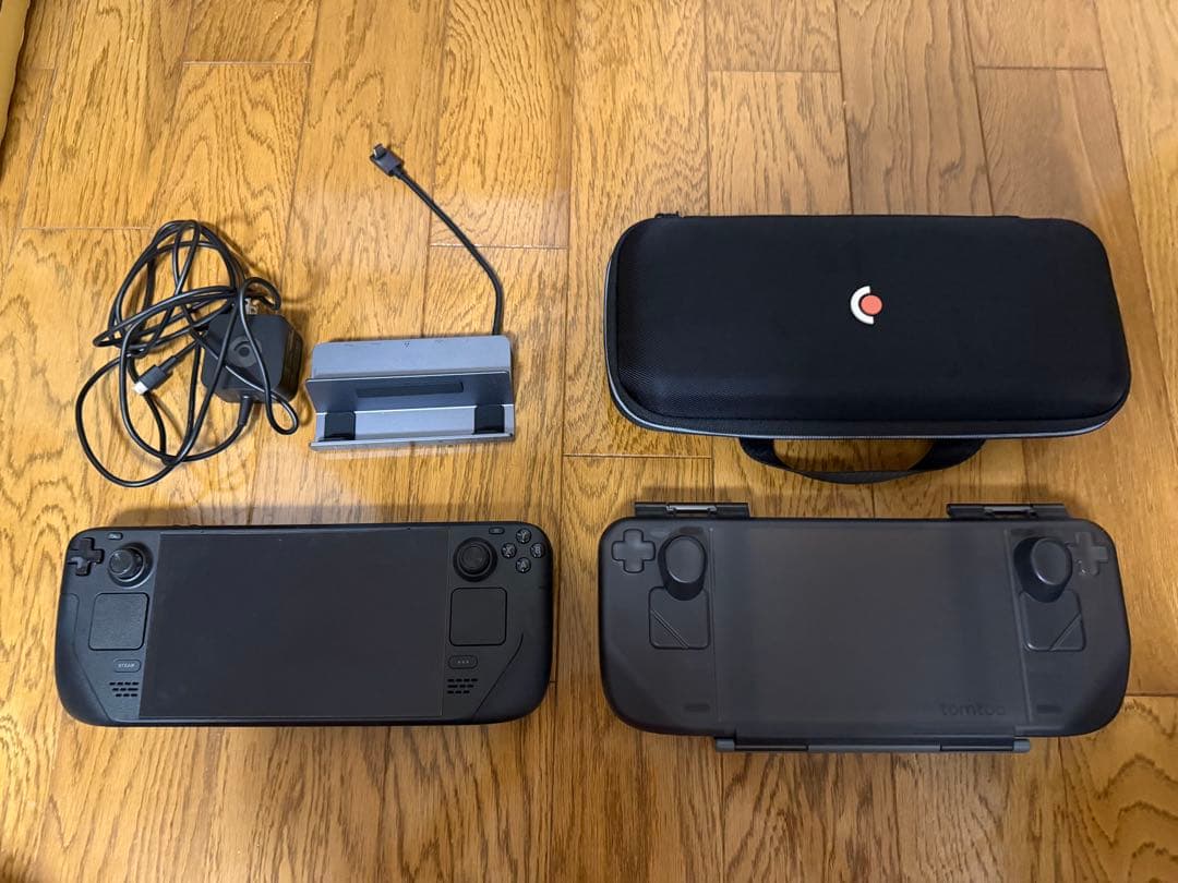 Steam Deck 512GB OLED ドック 純正ケースつき