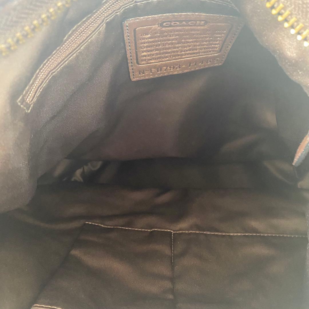 希少　コーチ　リミテッドエディション パッチワーク レザーショルダーバッグ