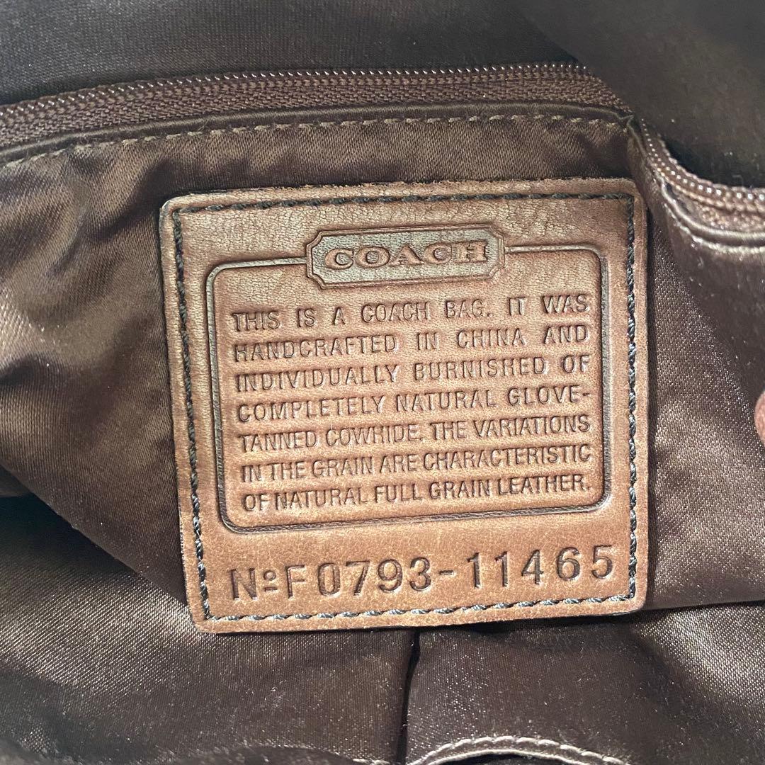 希少　コーチ　リミテッドエディション パッチワーク レザーショルダーバッグ